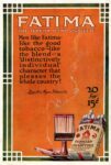 1915 Fatima. The Turkish Blend Cigarette