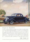 1936 Ford V-8. Designed for Dependability