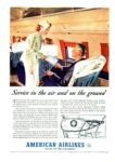 1940 Service in the air and on the ground. American Airlines