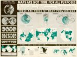 1943 Maps Are Not True For All Purposes. These Are Three Of Many Projections