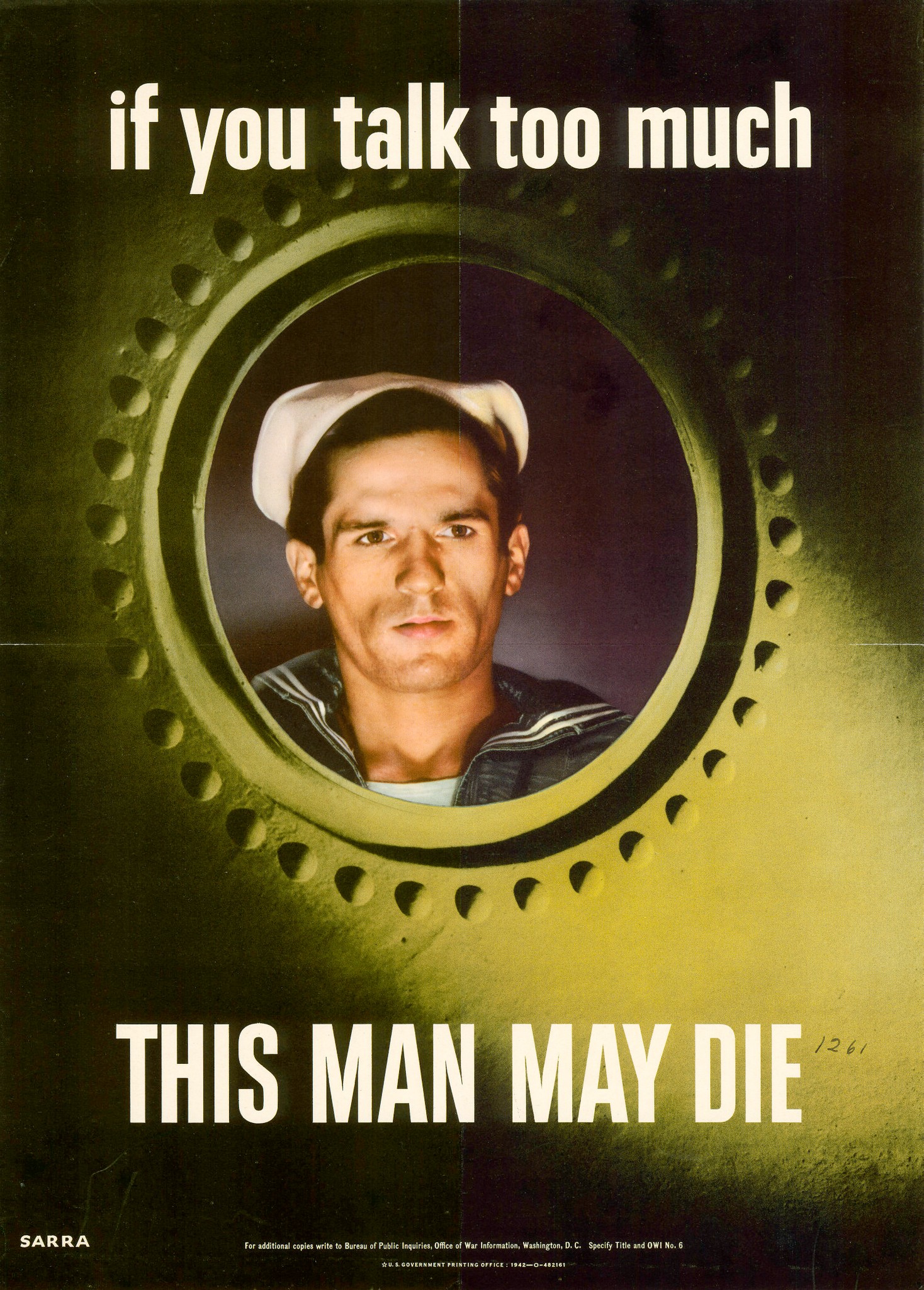 1943 if you talk too much This Man May Die