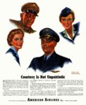 1944 Courtesy is Not Unpatriotic. American Airlines