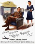 1946 Timesaving Transportation and Flagship Hospitality for Only 4.5 Cents a Mile. American Airlines