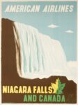 1948 American Airlines Niagara Falls And Canada