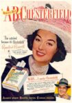 1948 Rosalind Russell starring in independent artists new picture 'The Velvet Touch', Chesterfield