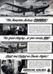 1948 The American Airlines Convair! This great Flagship... at your service Now! Finest and Fastest on Shorter Flights!