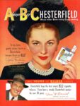 1949 Chesterfield with Joan Fontaine co-starring with James Steward in 'You Gotta Stay Happy'