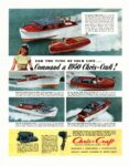 1950 For The Time Of Your Life... Command a 1950 Chris-Craft!