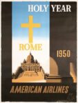 1950 Holy Year Rome 1950. American Airlines