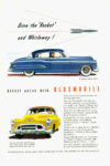 1950 Oldsmobile 98 4-Door Sedan. Drive the 'Rocket' and Whislaway!