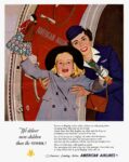 1950 We Deliver More Children Than the Stork! American Airlines