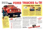 1951 Ford Trucks. Feature Power Pilot Economy