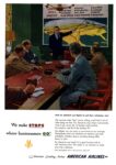 1951 We make Stops where businessmen Go! American Airlines