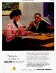 1951 Would You Hire a Secretary Who Couldn't Take Shorthand. American Airlines