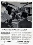 1953 This 'Program' Keeps the TV Industry on schedule! American Airlines