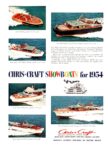 1954 Chris-Craft Showboats for 1954