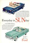 1954 Ford Sunliner and Skyliner