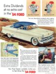 1954 Ford. Extra Dividends at no extra cost in the '54 Ford