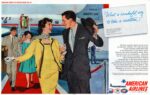 1958 'What a wonderful way to take a vacation!' American Airlines