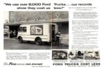 1959 Ford Trucks. 'We use over 8,000 Ford Trucks... our records show they cost us less!'