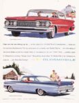 1959 Oldsmobile Super 88 Holiday Sport Sedan and Dynamic 88 Holiday Semi Coupe. Come see how new driving can be...