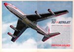 1961 The New 707 Astrojet. American Airlines Opens Jet Age Stage II