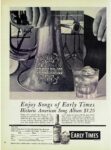 1962 Enjoy Songs of Early Times Historic American Song Album