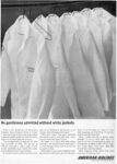 1962 No gentlemen admitted without white jackets. American Airlines