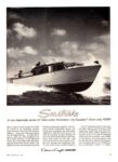 1964 Seastrake. A new lapstrake series for blue-water boatsmen - by Cavalier. Chris-Craft