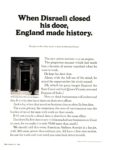 1964 When Disraeli closed his door, England made history. American Airlines