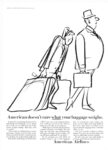 1965 American doesn't care what your baggage weights. American Airlines