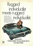 1968 Oldsmobile Toronado. Rugged individualist meets rugged individualist