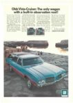 1971 Oldsmobile Vista-Cruiser. The only wagon with a built-in observation roof!