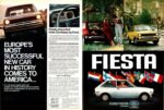 1977 Ford Fiesta. Europe’s Most Successful New Car In History Comes To America…