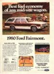 1980 Ford Fairmont. Best fuel economy of any mid-size wagon