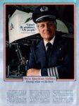 1981 'I don't fly airplanes. I fly people.' Frank Robinson, Captain. We're American Airlines Doing what we do best