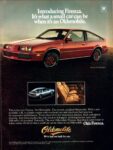 1982 Oldsmobile Firenza SX Hatchback. It’s what a small car can be when it’s an Oldsmobile