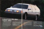 1989 Ford Taurus Wagon. It doesn't drive like other wagons, either