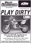 2001 KTM 400 E-XC. Play Dirty