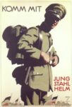 1920 Komm Mit Jung Stahl Helm