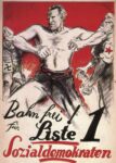 1930 Bahn frei für Liste 1. Sozialdemokraten