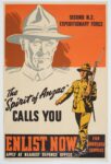 1939 Second N.Z. Expeditionary Force. The 'Spirit of Anzac' Calls You. Enlist Now