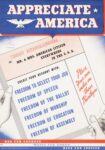 1941 Appreciate America. Credit Memorandum to Mr. & Mrs. American Citizen