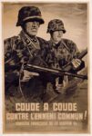 1942 Coude A Coude Contre l'Ennemi Commun! Division Francaise De La Waffen SS