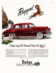 1952 Dodge Long Life Records Prove Its Value! Rugged