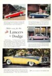 1956 Dodge Lancer. Make way for the Lancers by Dodge