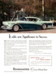 1957 Buick Roadmaster. It adds new Significance to Success