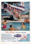 1958 Delta to Miami... trunk line to Sunshine. Delta Air Lines