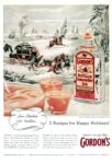 1959 2 Recipes for Happy Holidays! there's no gin like Gordon's