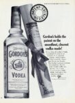 1964 Gordon's hold the patent on the smoothest, clearest vodka made!